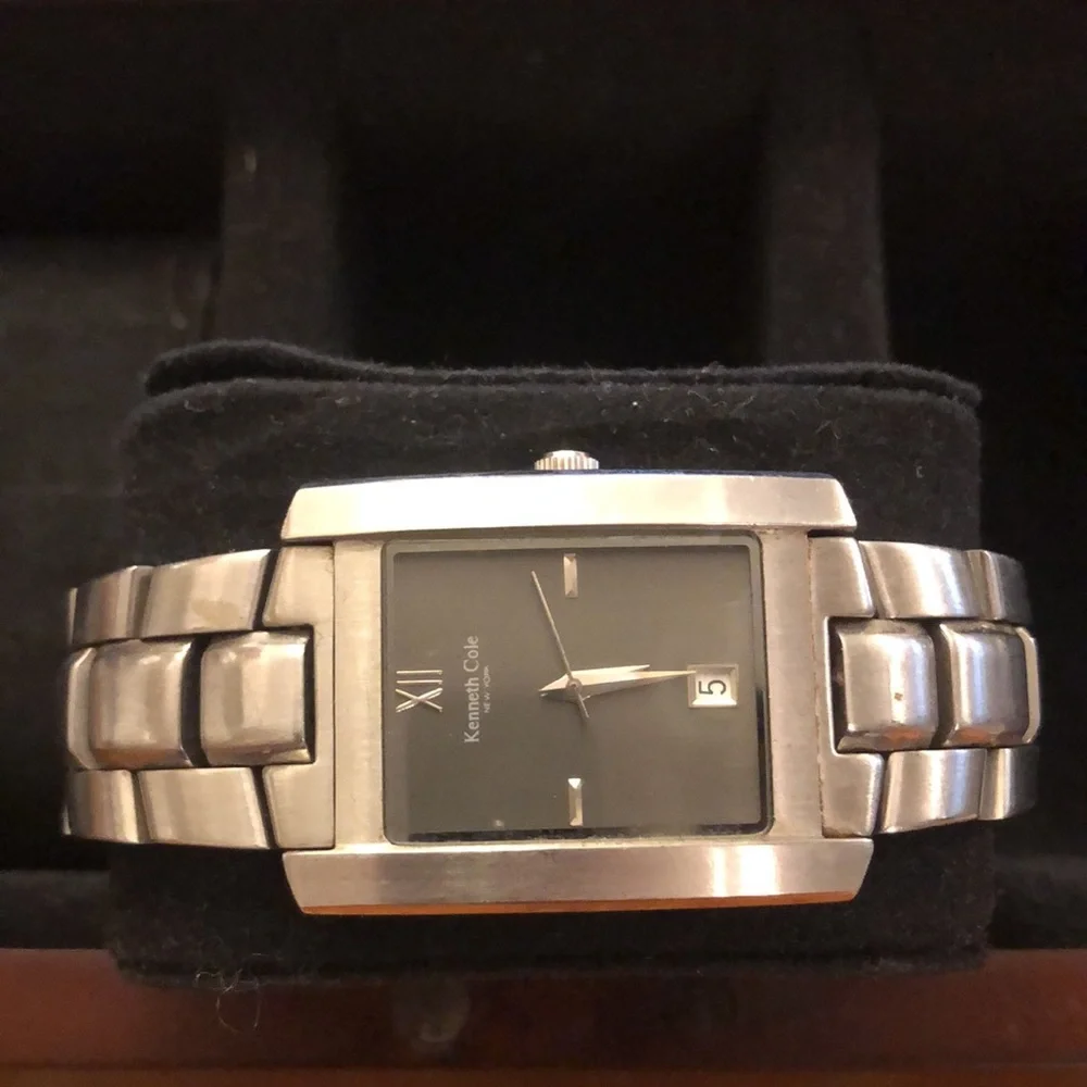 Kenneth Cole Reaction Stainless Steel Watch - Picture 4 of 11